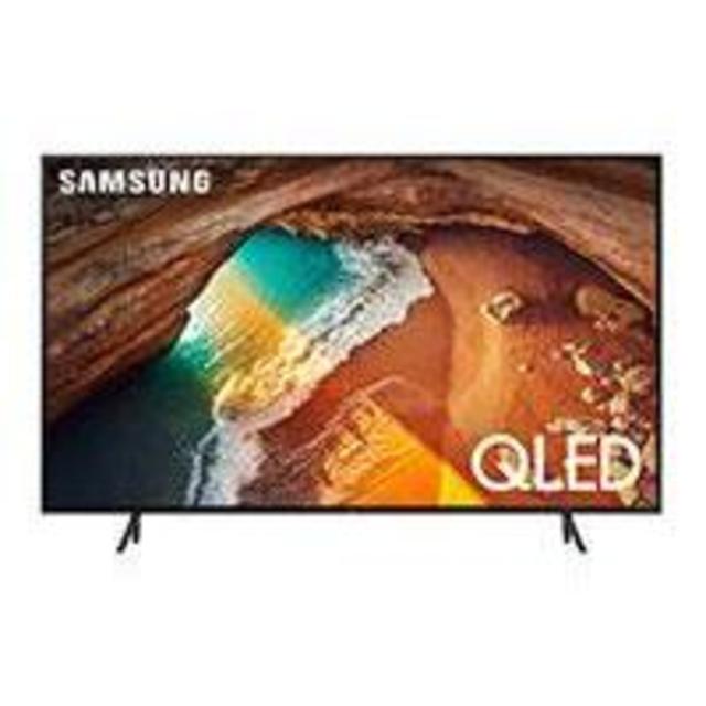 Samsung QN55Q60RAFXZA Flat 55-Inch QLED 4K Q60 Series Ultra HD Smart TV with HDR and Alexa Compatibility (2019 Model)