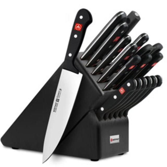 Wusthof Gourmet 18-piece Knife Block Sets