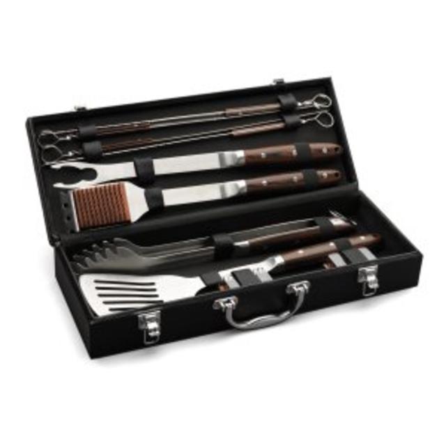 Cuisinart 10 Piece Premium Grilling Set with Case