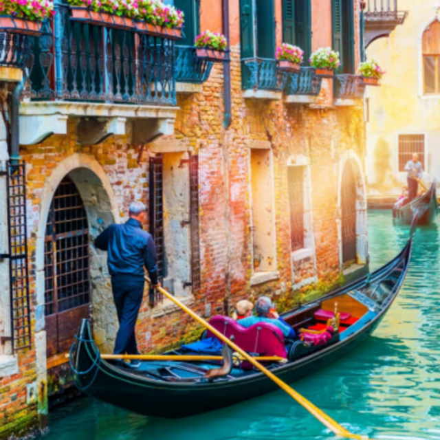 Honeymoon - Gondola Ride through the Venice Canals