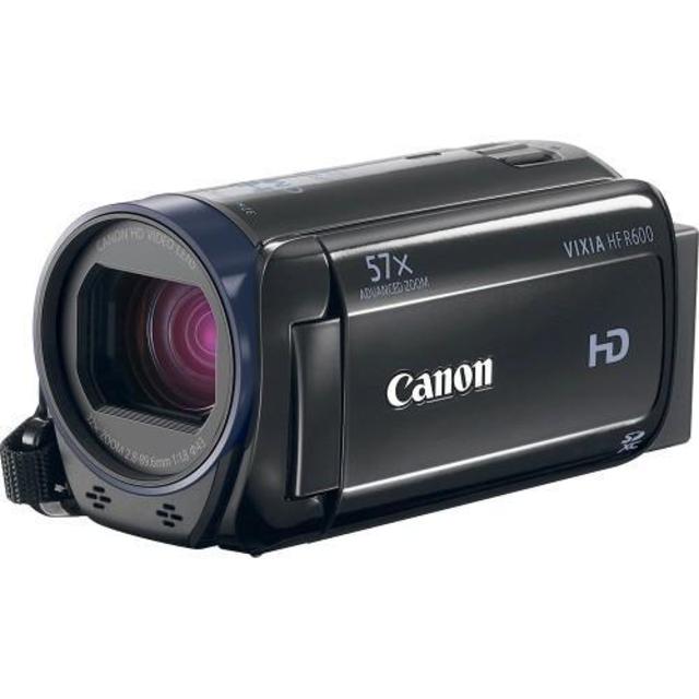 Canon - VIXIA HF R600 HD Flash Memory Camcorder - Black