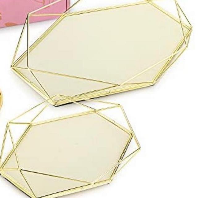 Gold Vanity Trays