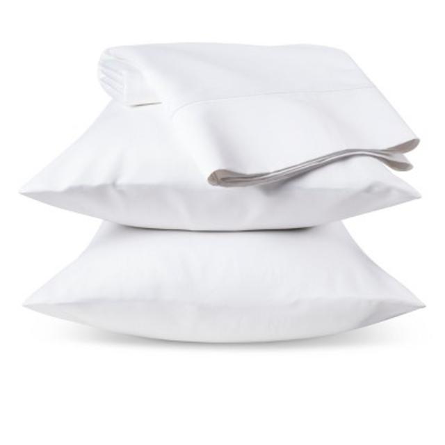 Fieldcrest Luxury Egyptian Cotton Sheet Set 1000 TC - True White (King)