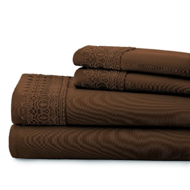 Easter Sheet Set with Lace by August Grove