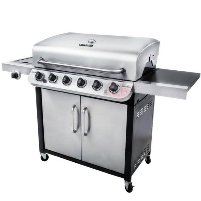 Performance 6-Burner Propane Gas Grill with Cabinet by CharBroil