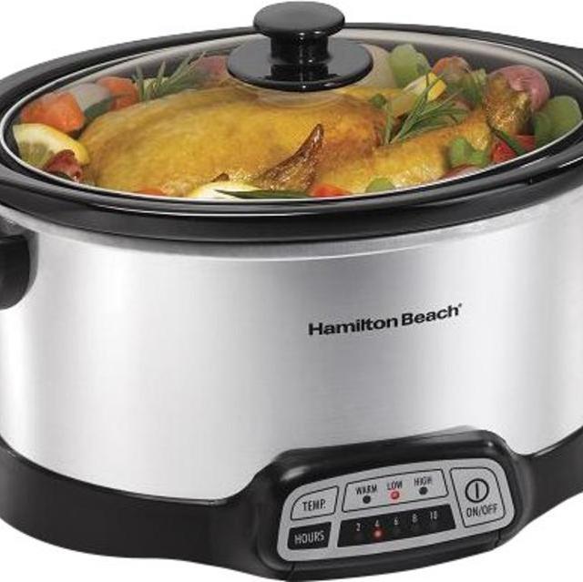 6-Quart Progamable Slow Cooker by Hamilton Beach