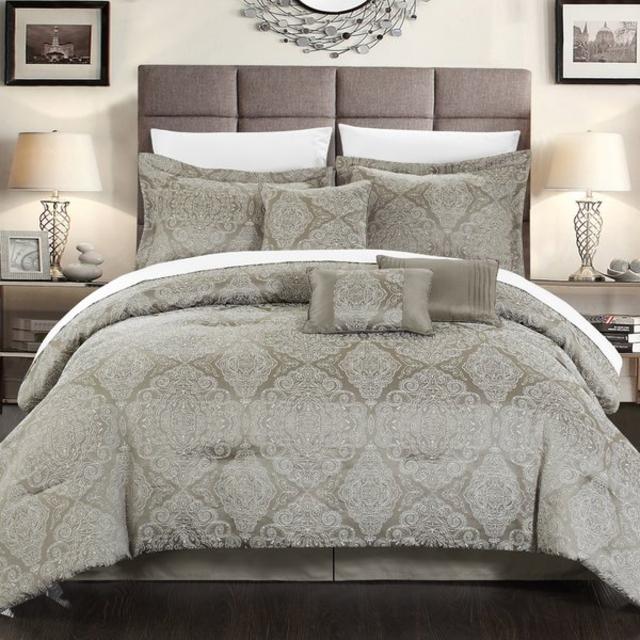 Jessica 11 Piece Bed-In-A-Bag Set by Chic Home