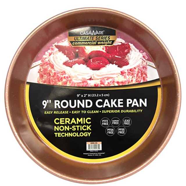 9-Inch Round Cake Pan (Rose Gold)