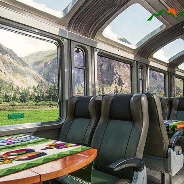 Vistadome Train to Machu Picchu