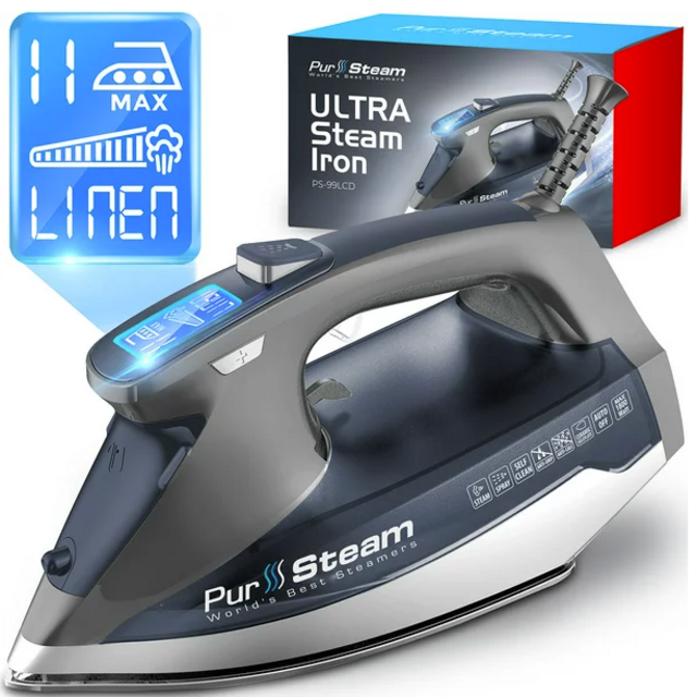 PurSteam Professional Grade Steam Iron