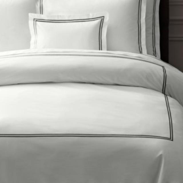Restoration Hardware White Duvet Cover