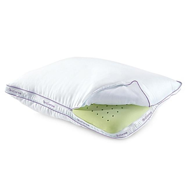 Brookstone® BioSense® Memory Foam Classic Standard Pillow with Better Than Down® Cover