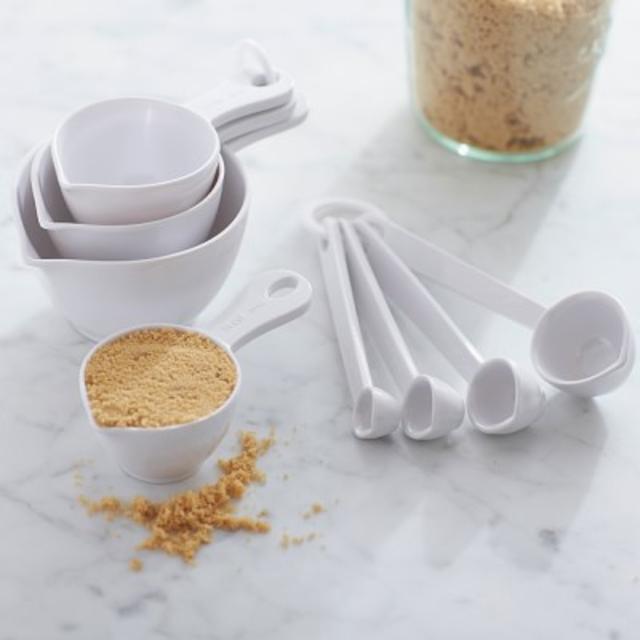 Williams Sonoma Melamine Measuring Cups & Spoon Set