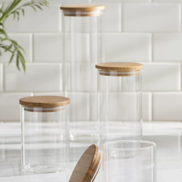 4-Piece Storage Jar Set