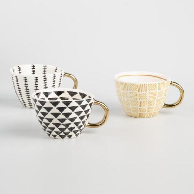 Espresso Mugs Set of 3