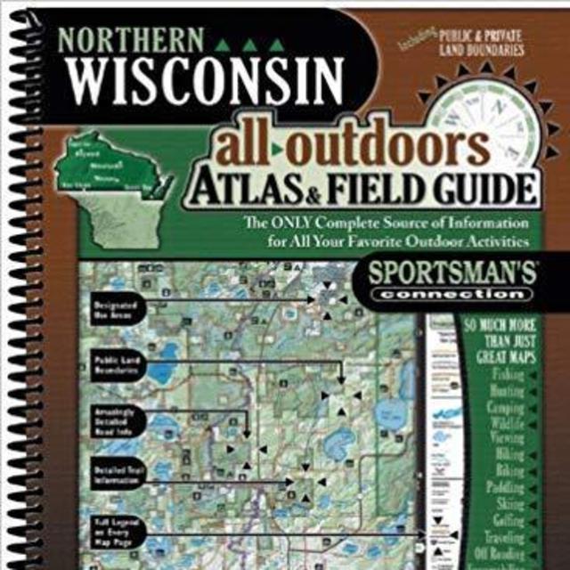 Northern Wisconsin All-Outdoors Atlas and Field Guide                    Spiral-bound                                                                                                                                                        – September 1, 2016