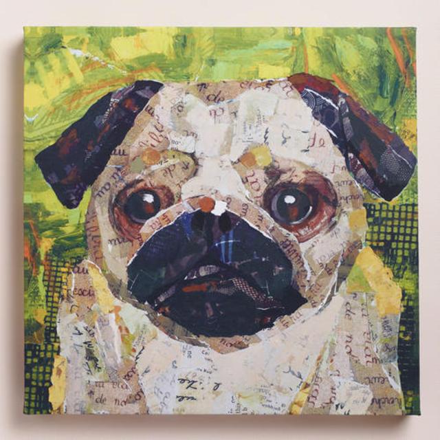 "Pug" by Sandy Doonan