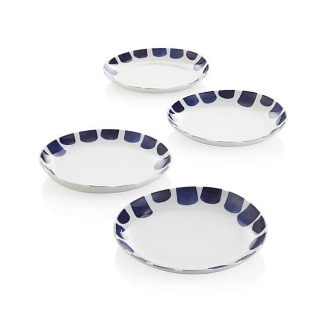Set of 4 Como Tile Salad Plates
