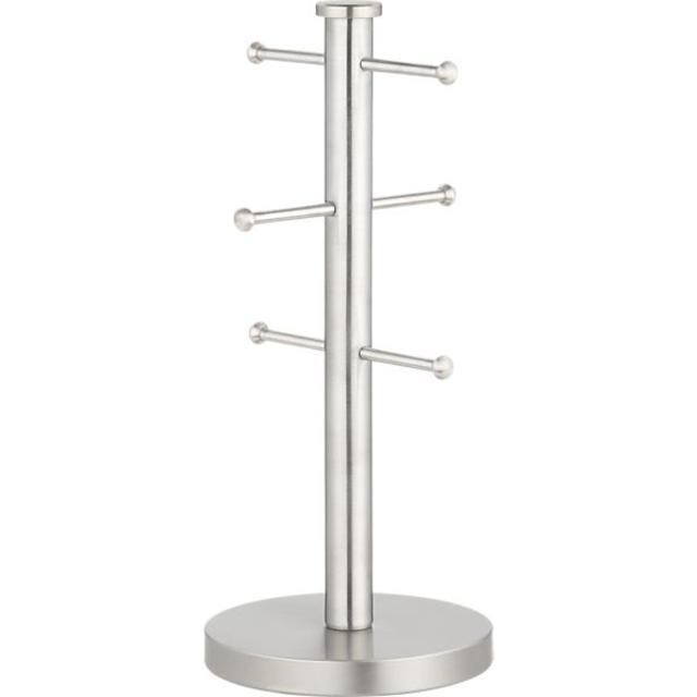 Brushed Stainless Mug Tree