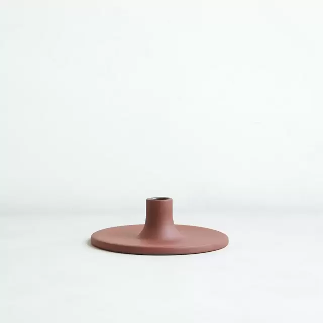 Ceramic Taper Holder, Wide - Earth