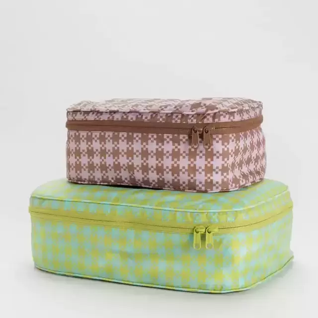 Packing Cube Set - Pixel Gingham