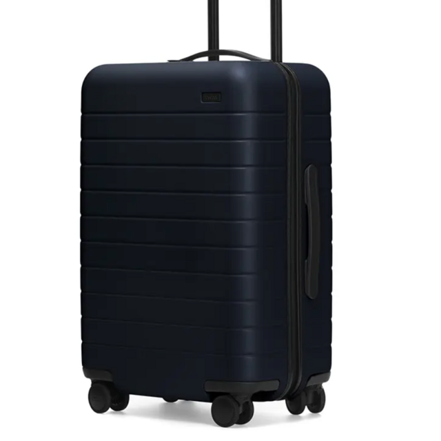 The Bigger Carry-On in Navy Blue
