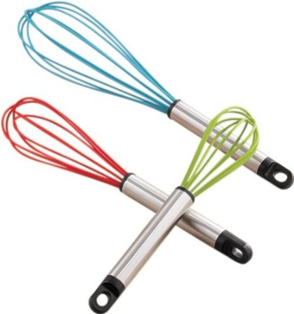 Silicone Whisk Set by Miles Kimball