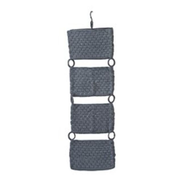 NORDRANA Hanging storage, gray