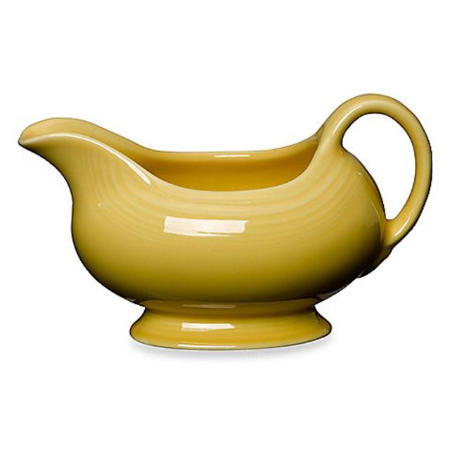 Fiesta® Sauceboat in Sunflower
