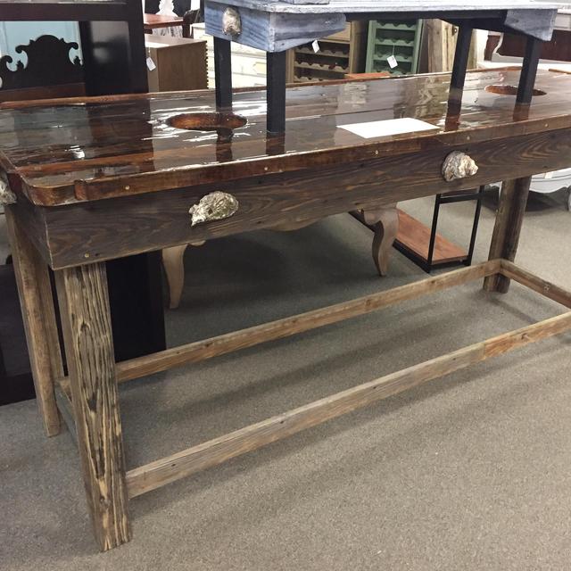 Oyster Shucking Table