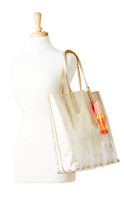 Lilly Pulitzer Resort Tote - Gold