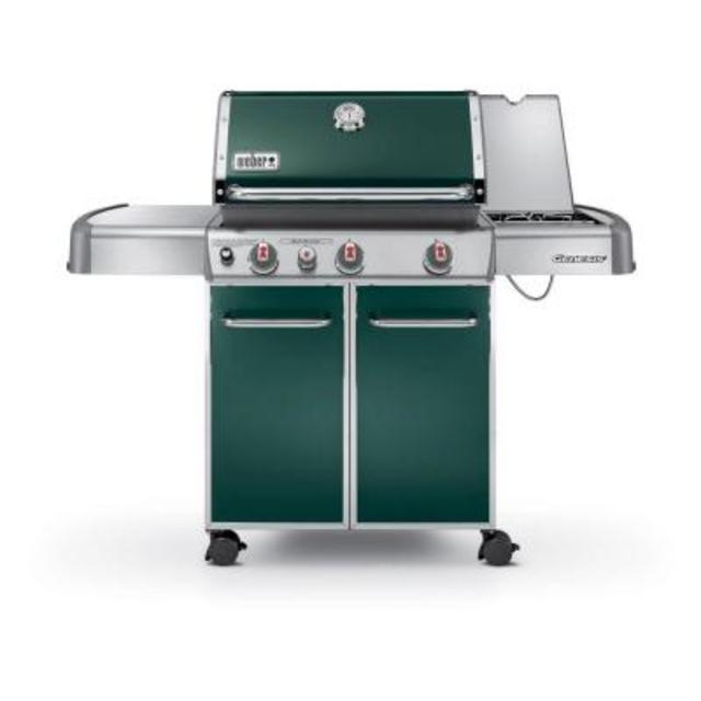 Genesis E-330 3-Burner Propane Gas Grill in Green