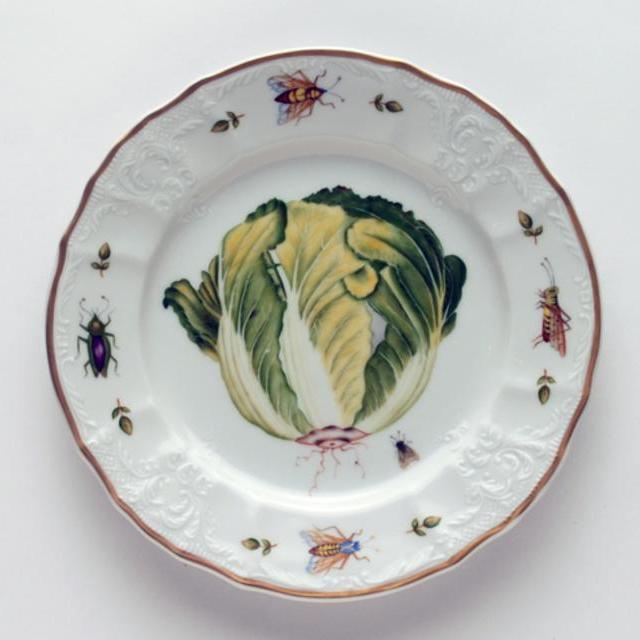Anna Weatherly Lettuce Salad Plate