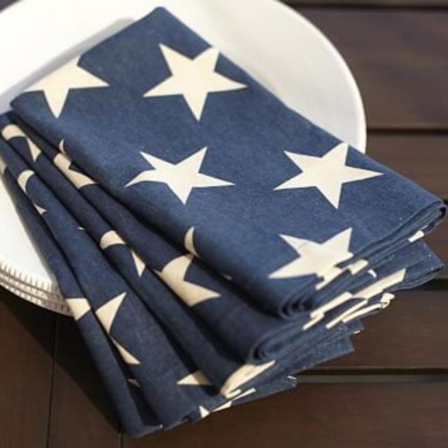 American Flag Napkin, Set of 4