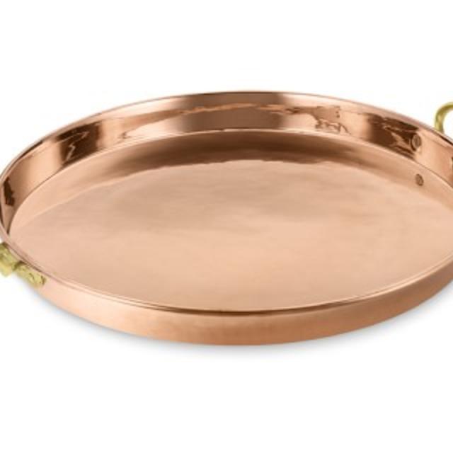 Copper Round Tray