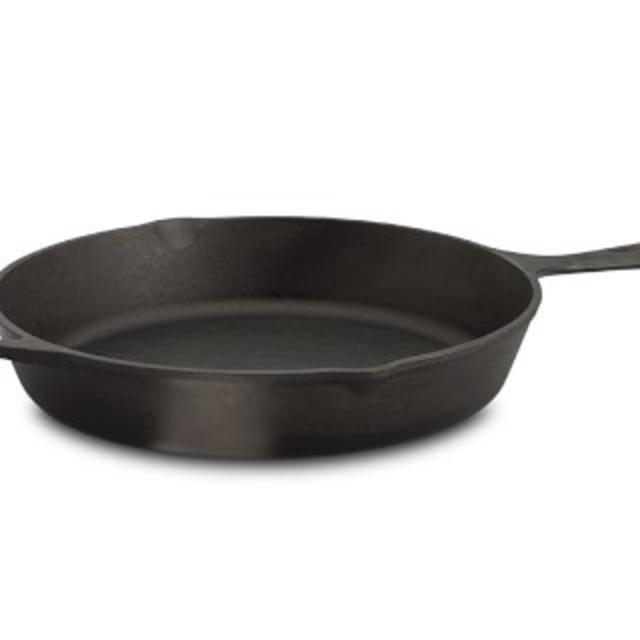 Lodge Round Cast-Iron Fry Pan, 12"