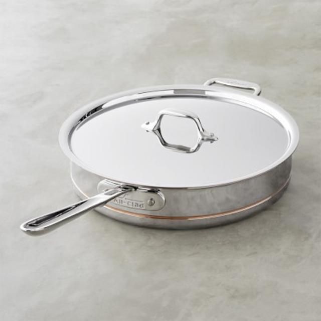 All-Clad Copper Core Deep Sauté Pan, 5-Qt.