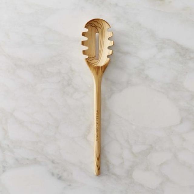 Williams Sonoma Olivewood Pasta Fork