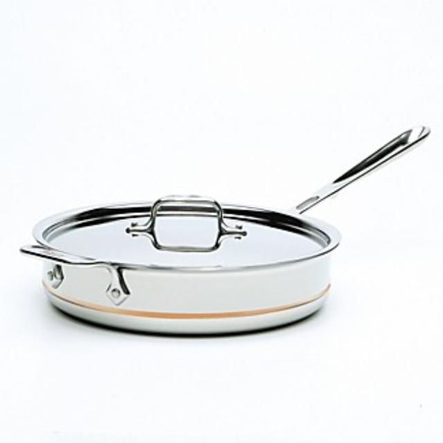 All-CladCopper Core 3 Quart Covered Sauté Pan