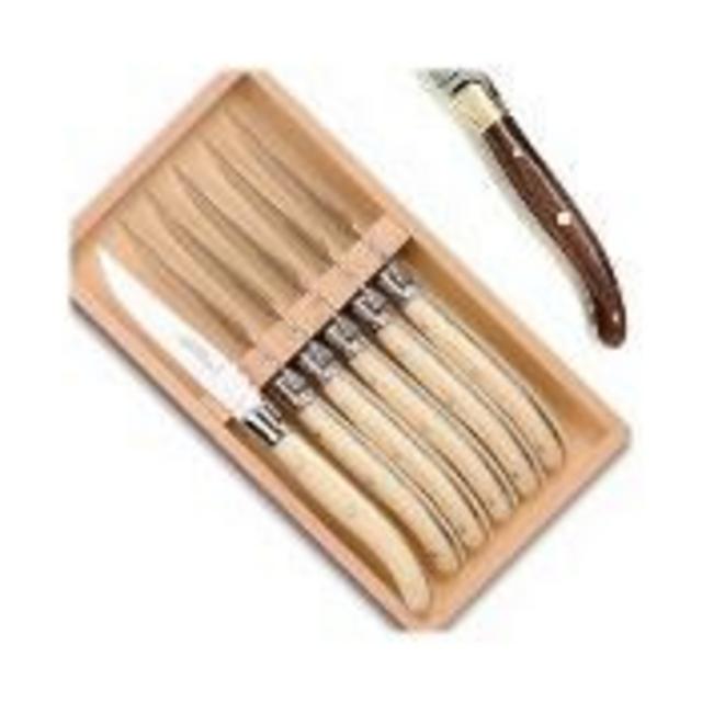 Berlingot Pearl Handle Steak Knives set of 6