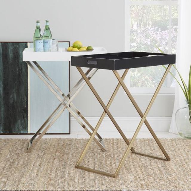 Tall Butler Tray Stand