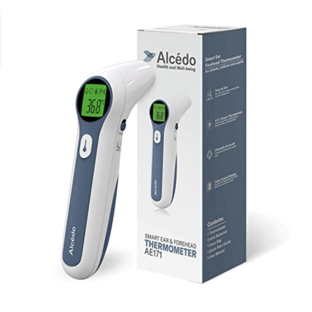 Alcedo Forehead and Ear Thermometer