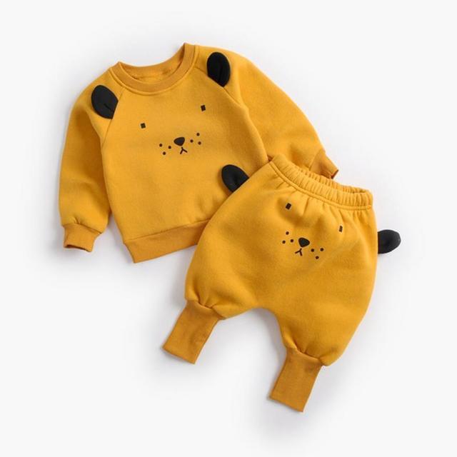 Mini Olie Animal Sweatshirt & Harem Pants