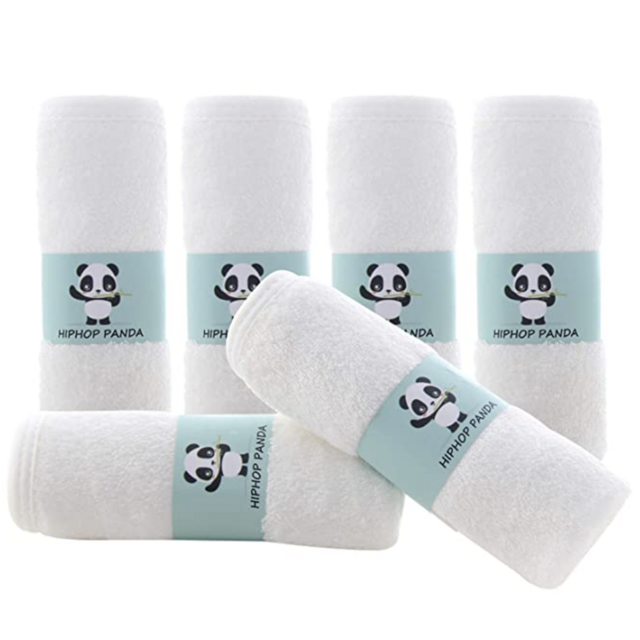 Bamboo Baby Washcloths (6 Pack)