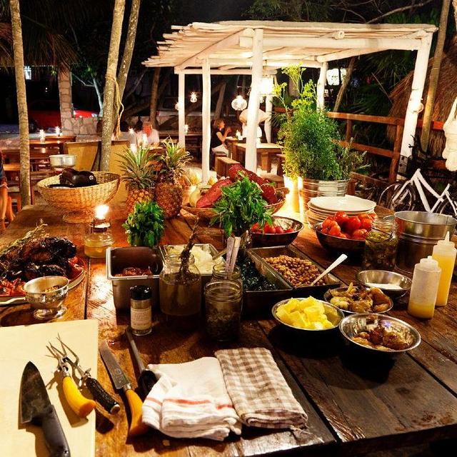 Honeymoon - Dinners out on the town in Tulum!