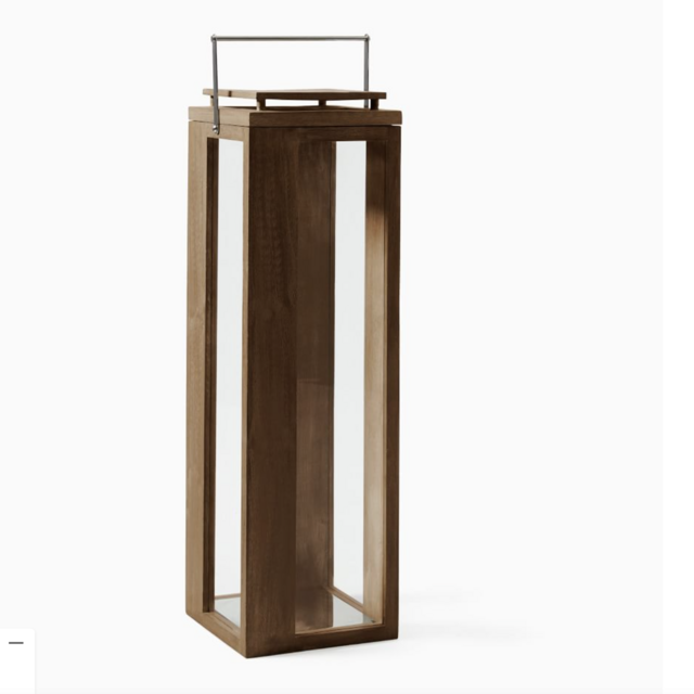 Portside Outdoor Wood Lantern - Extra Large