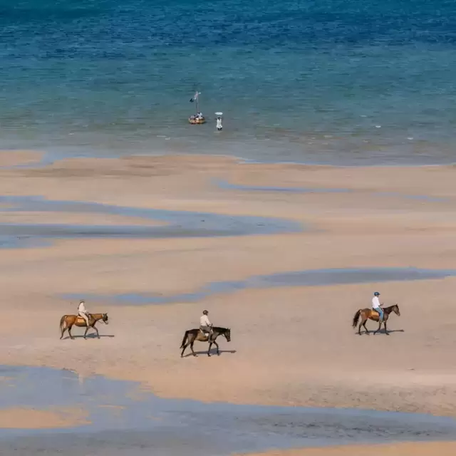 Horseriding for Two in Mozambique