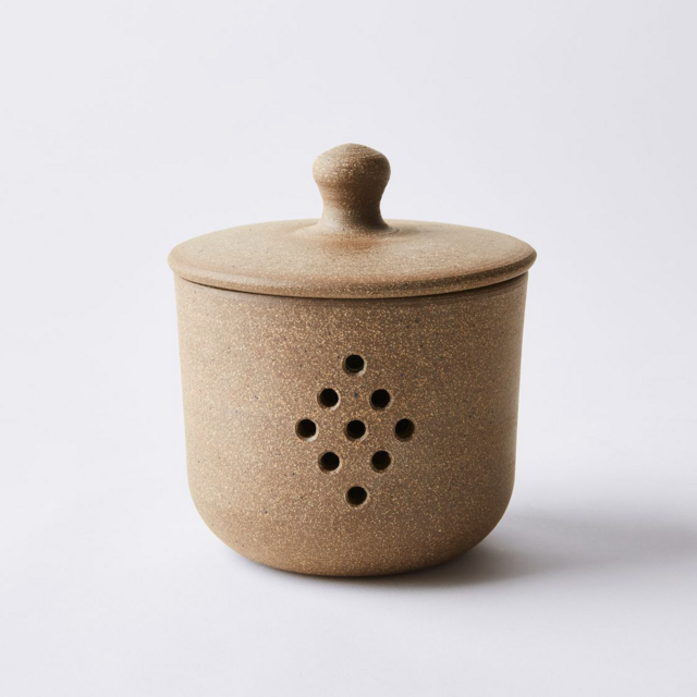 Handmade Stoneware Garlic Holder