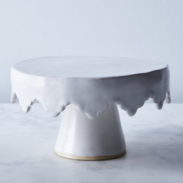 Handmade Wabi Sabi Ceramic Cake Stand