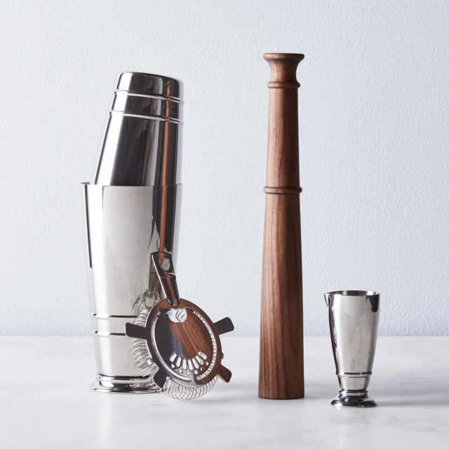 Crafthouse Stainless Steel Cocktail Shaker & Tool Set